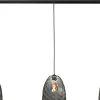 Hanglamp Zwart Rookglas Fantasy