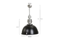 Hanglamp 7586ZW Bikkel