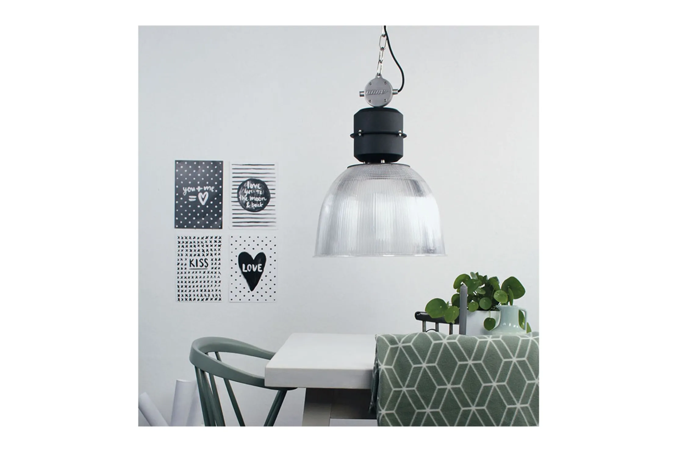 Hanglamp 7695ZW Clearvoyant