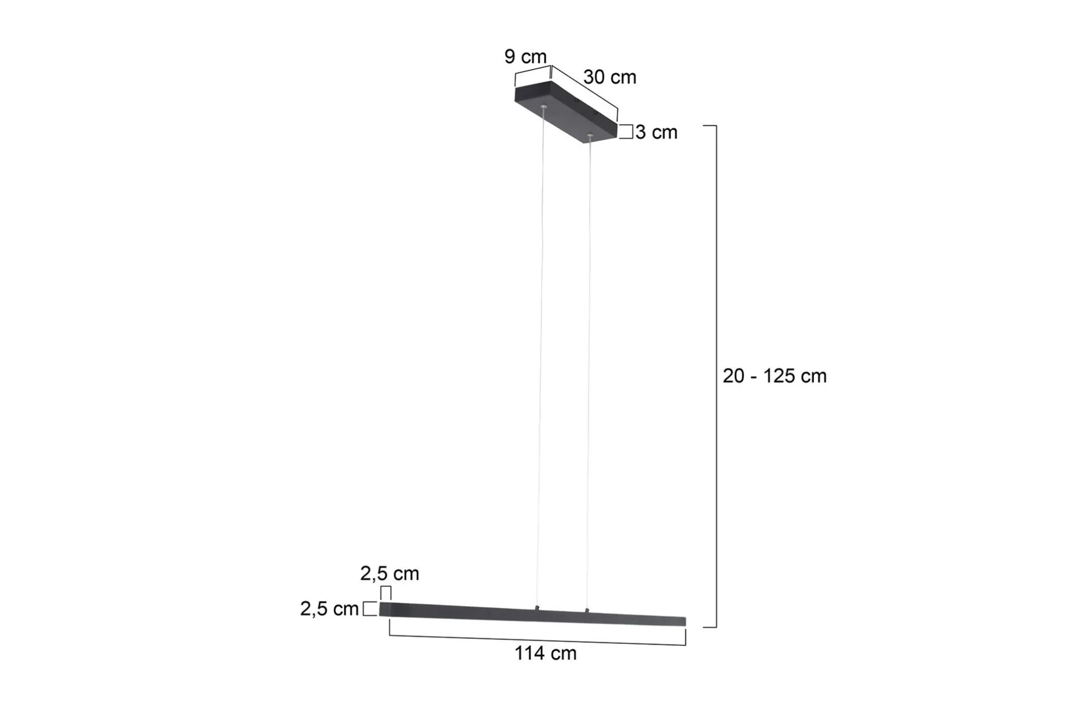 Hanglamp 2745ZW Danske Mexlite