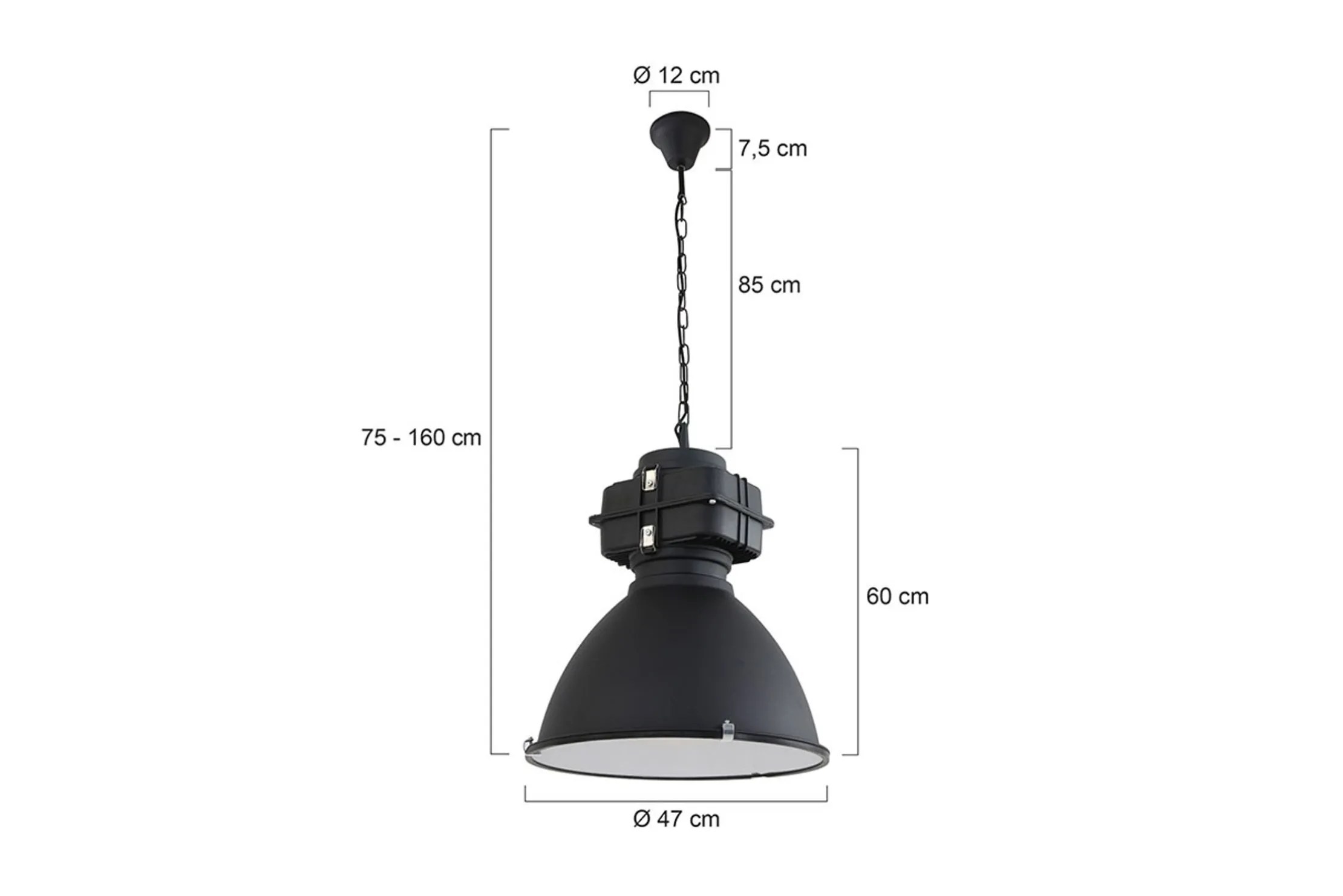 Hanglamp 7779ZW Fender Mexlite