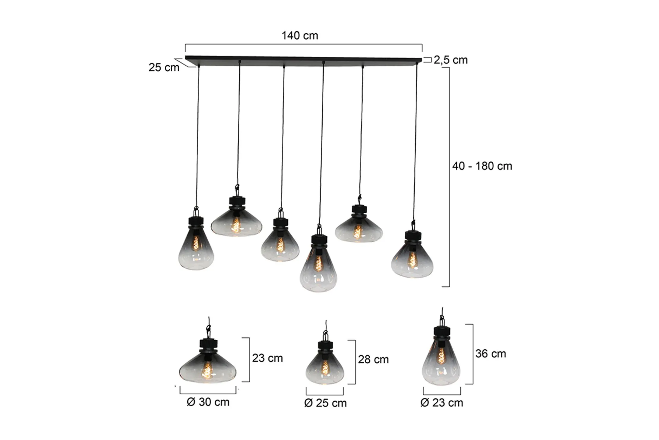 Hanglamp 2672ZW Flere
