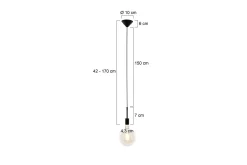 Hanglamp 2701ZW Minimalics Mexlite