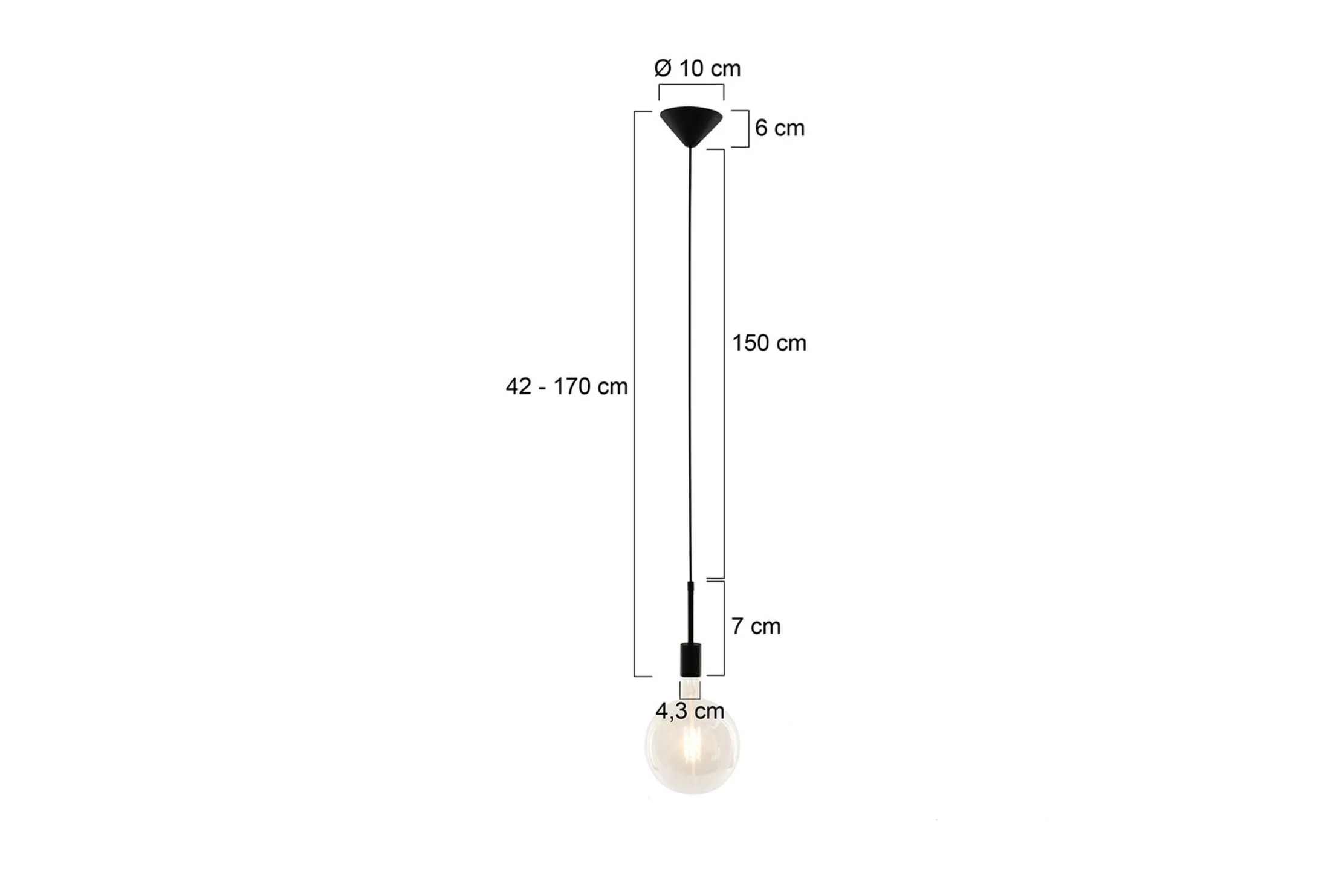 Hanglamp 2701ZW Minimalics Mexlite