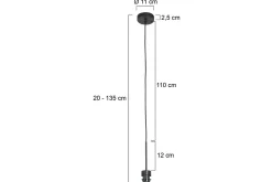 Hanglamp 3602ZW Sparkled Light