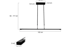 Hanglamp 1482ZW Zelena