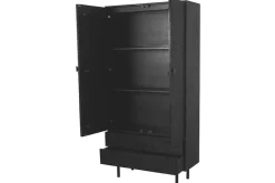 Hoge kast Zwart AC-49.055 Cotia