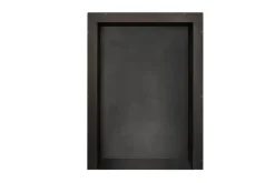 Inzethaard klein zwart