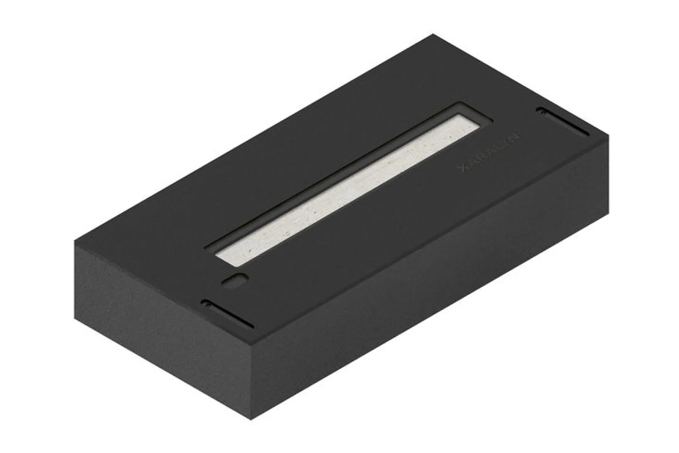 Inzethaard klein zwart