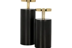 Kandelaar Black Gold Groot 211585 Caya