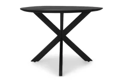 Keukentafel - zwart Oslo