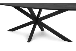 Keukentafel - zwart Oslo