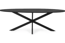 Keukentafel - zwart Oslo