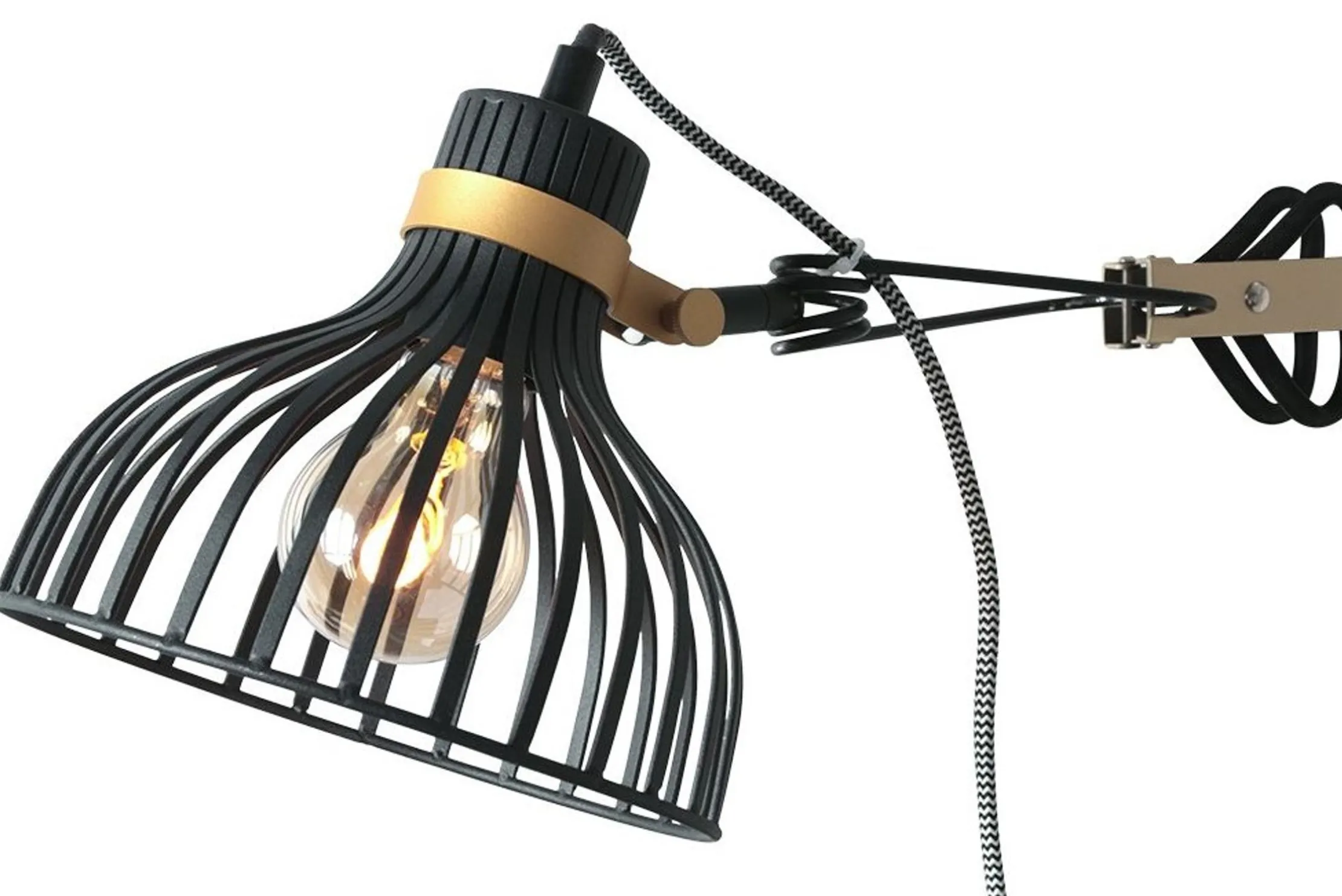 Klemlamp 3093ZW Maze