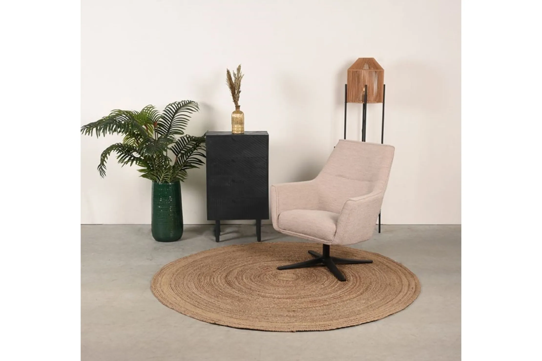 Ladekast Zwart AC-49.058 Cotia