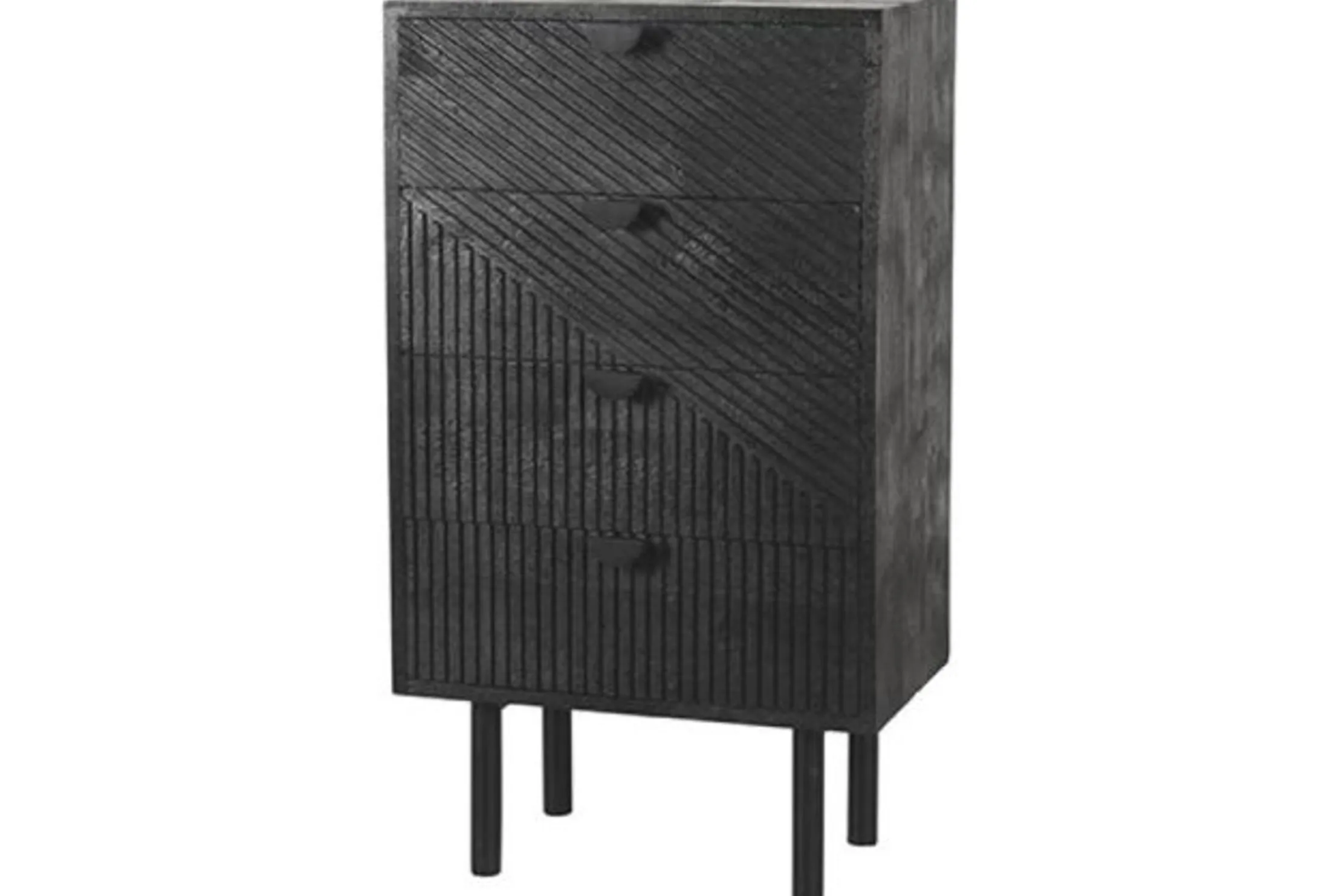 Ladekast Zwart AC-49.058 Cotia