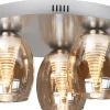 Plafondlamp Amberglas Nebula
