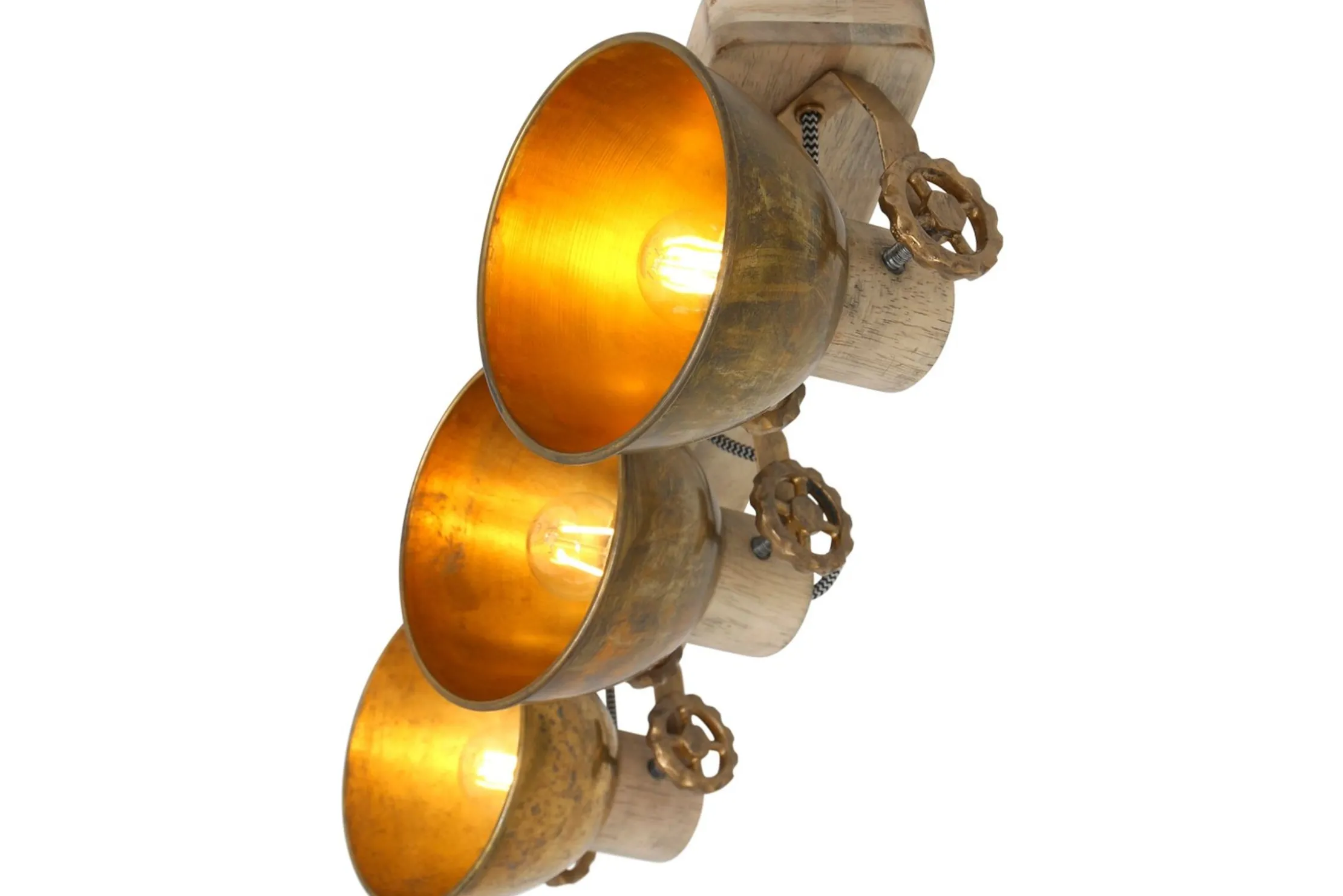 Plafondlamp 2133BR Gearwood Mexlite
