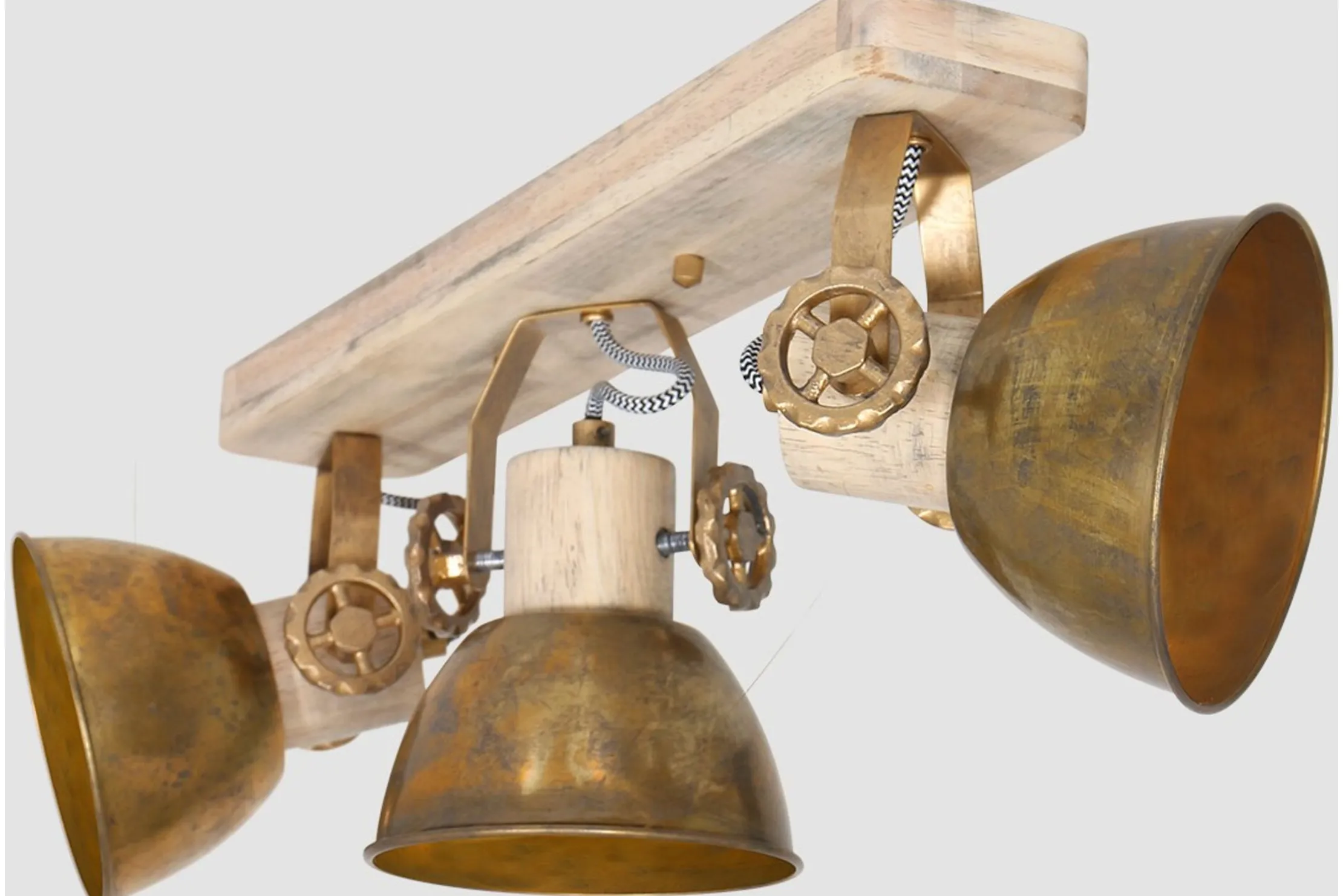Plafondlamp 2133BR Gearwood Mexlite