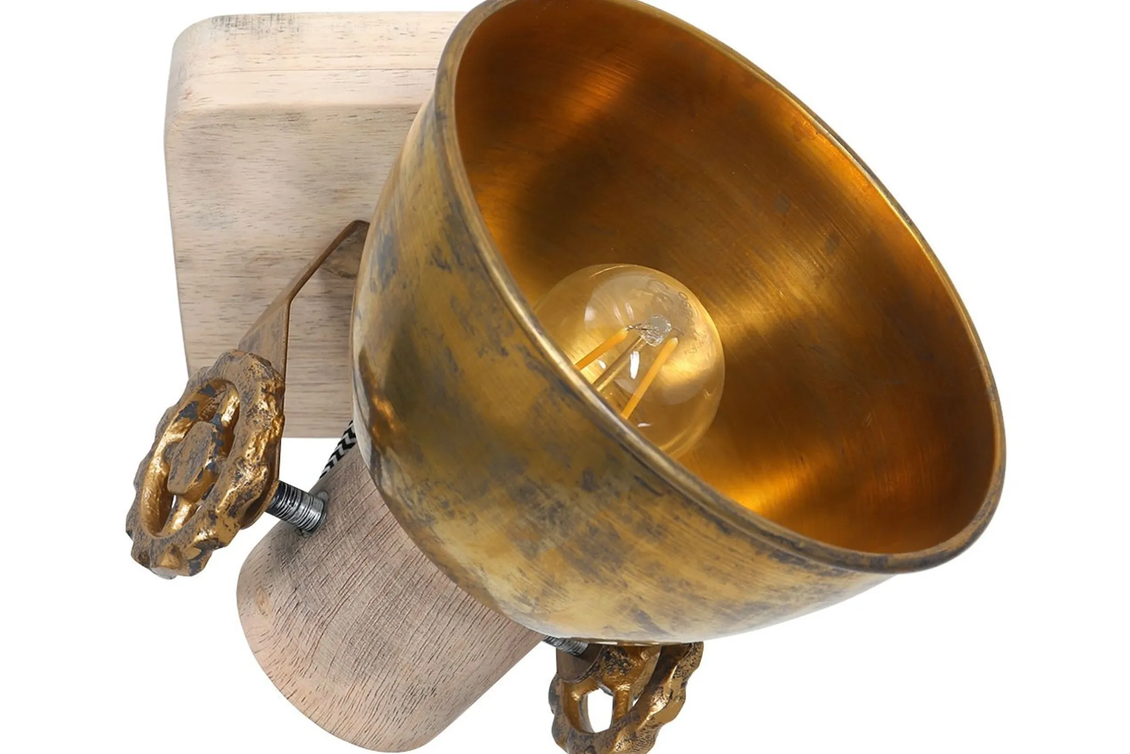 Plafondlamp 7968BR Gearwood Mexlite