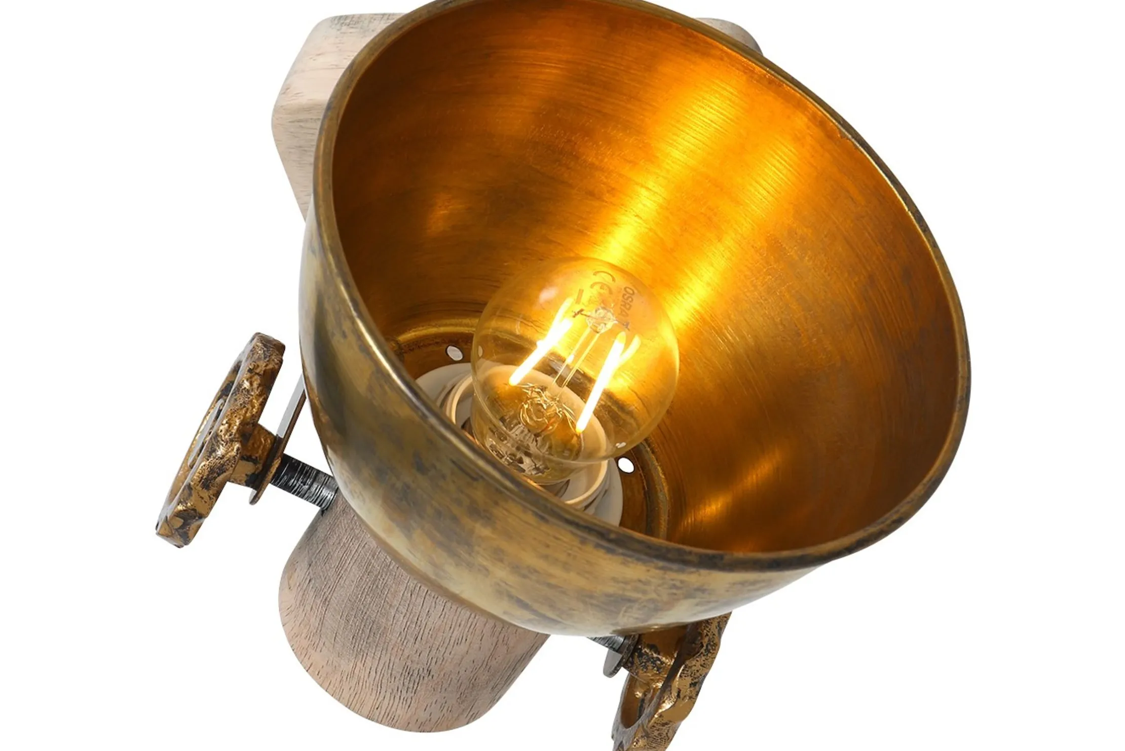Plafondlamp 7968BR Gearwood Mexlite