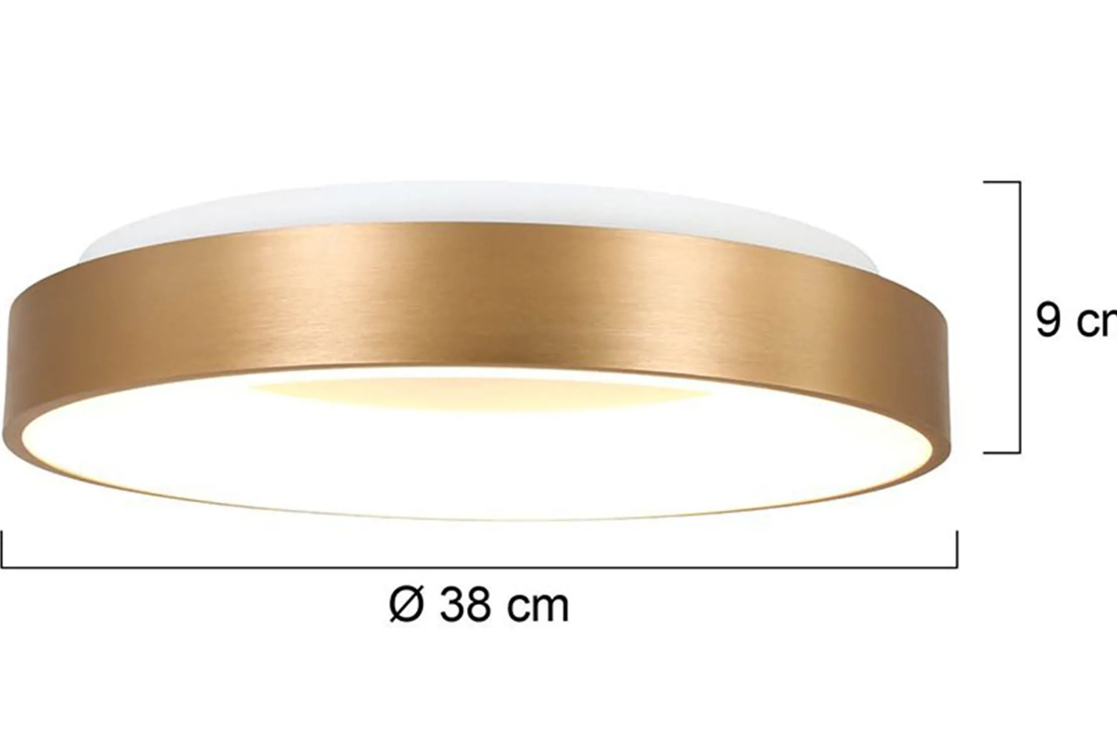 Plafondlamp 2562GO Ringlede