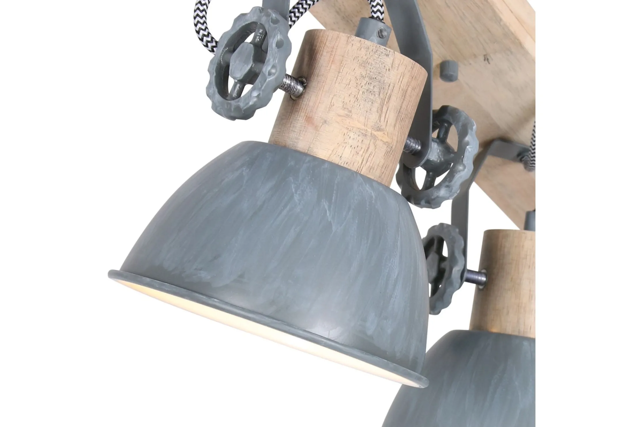 Plafondlamp 2729GR Gearwood Mexlite