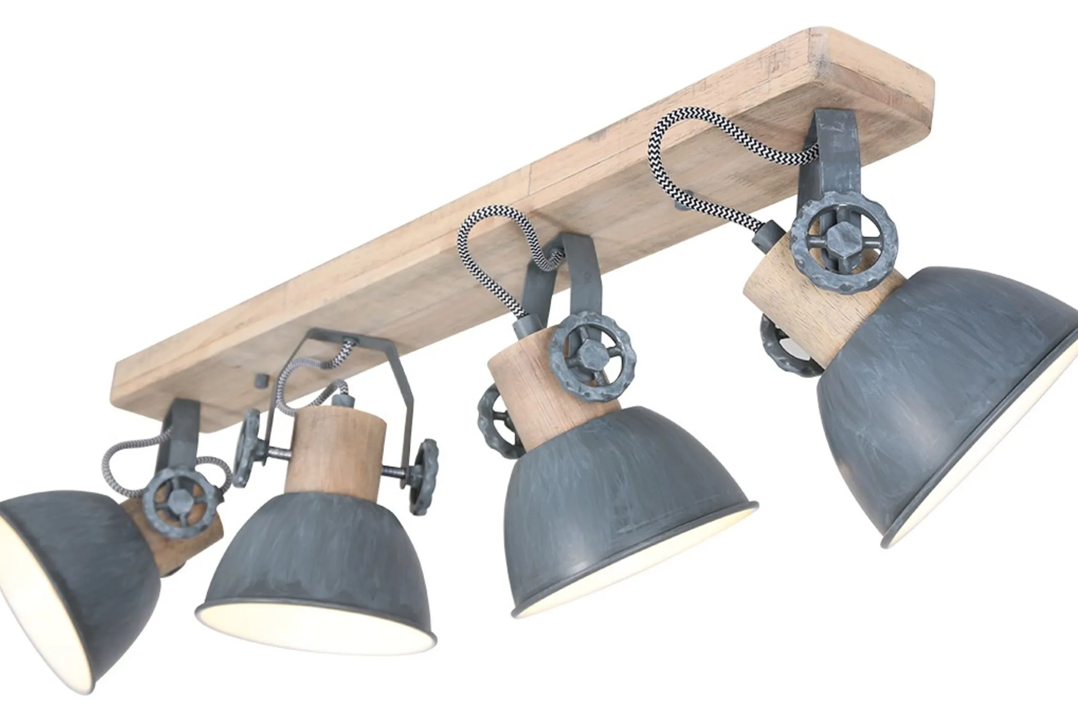 Plafondlamp 2729GR Gearwood Mexlite
