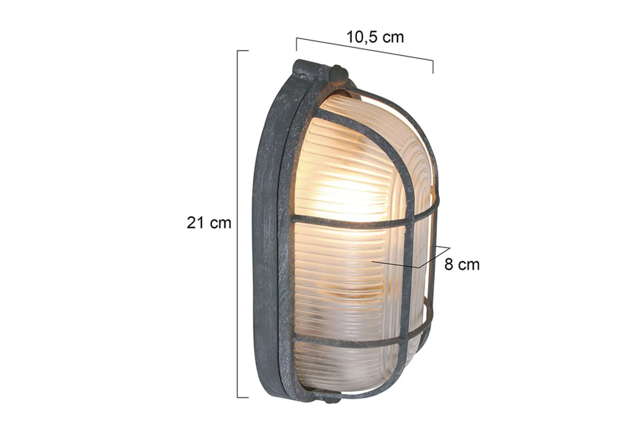 Plafondlamp 1340GR Lisanne Mexlite