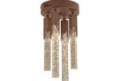 Plafondlamp 4-lichts Antiek Brons Maud