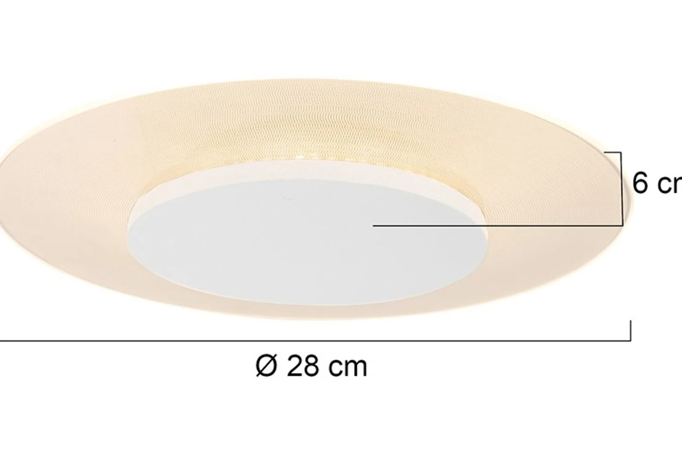 Plafondlamp 7797W Ceiling & Wall