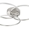 Plafondlamp Zilver Circles