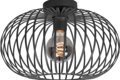 Plafondlamp Zwart Bolato