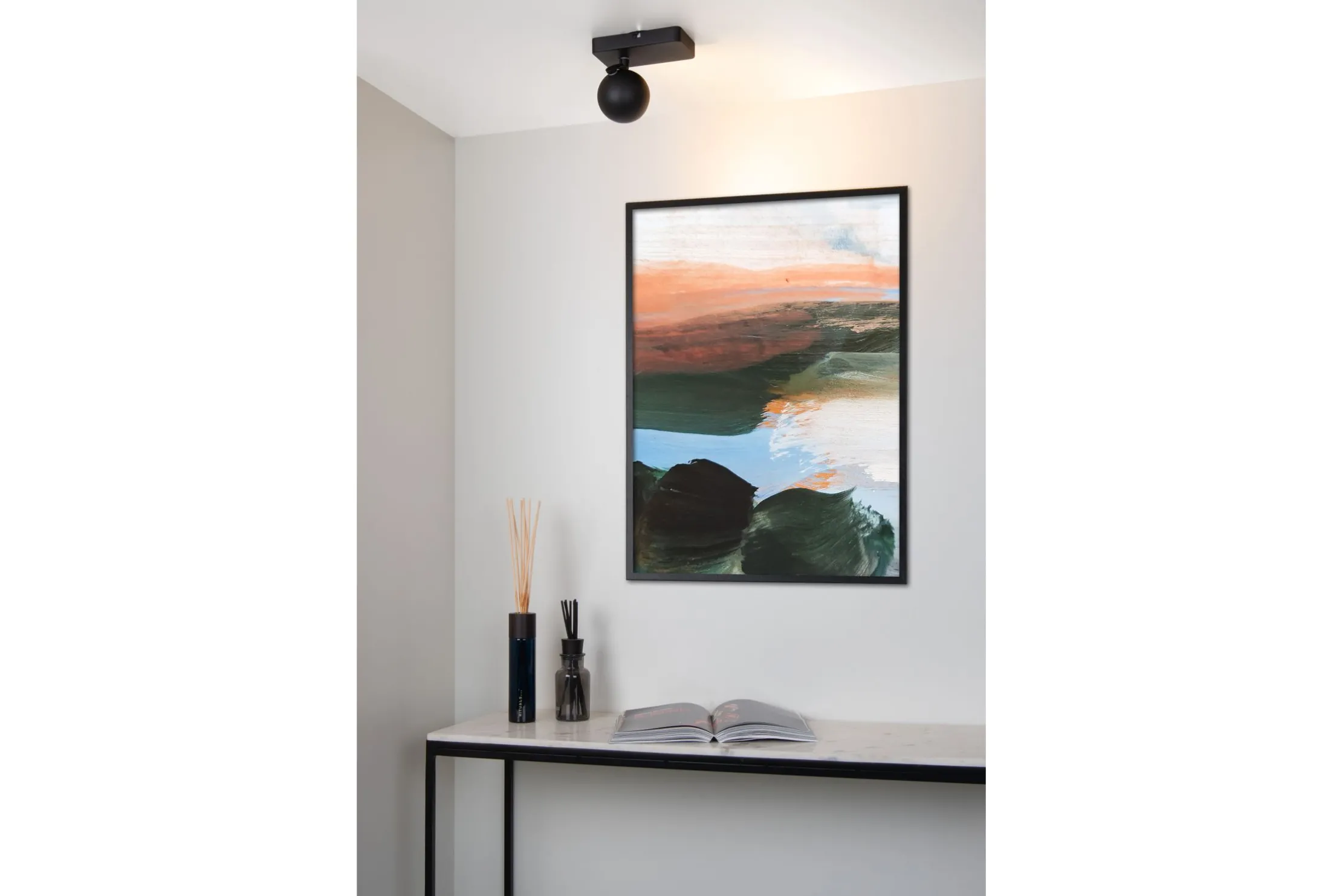 Plafondlamp Zwart Favori