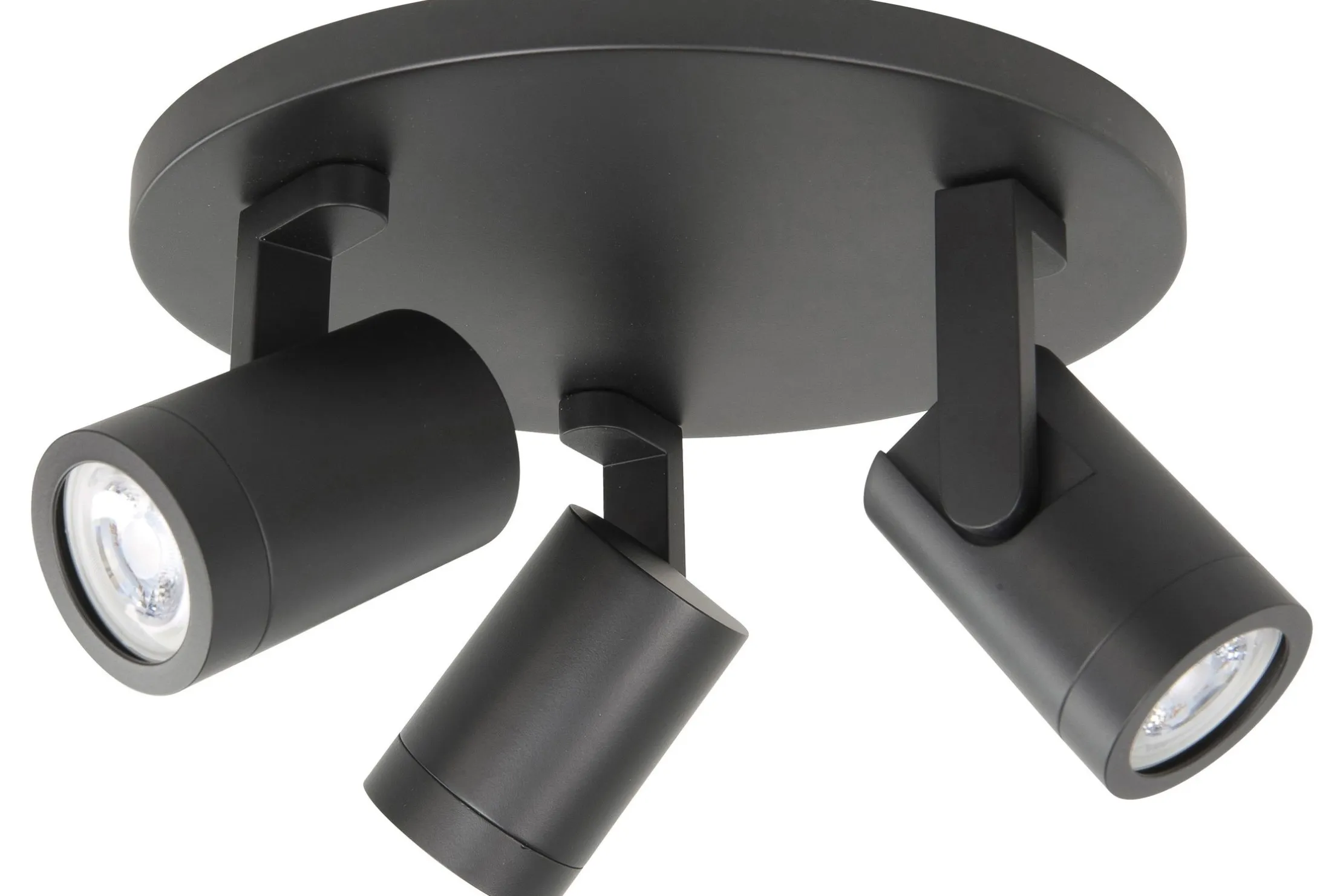 Plafondlamp Zwart Halo