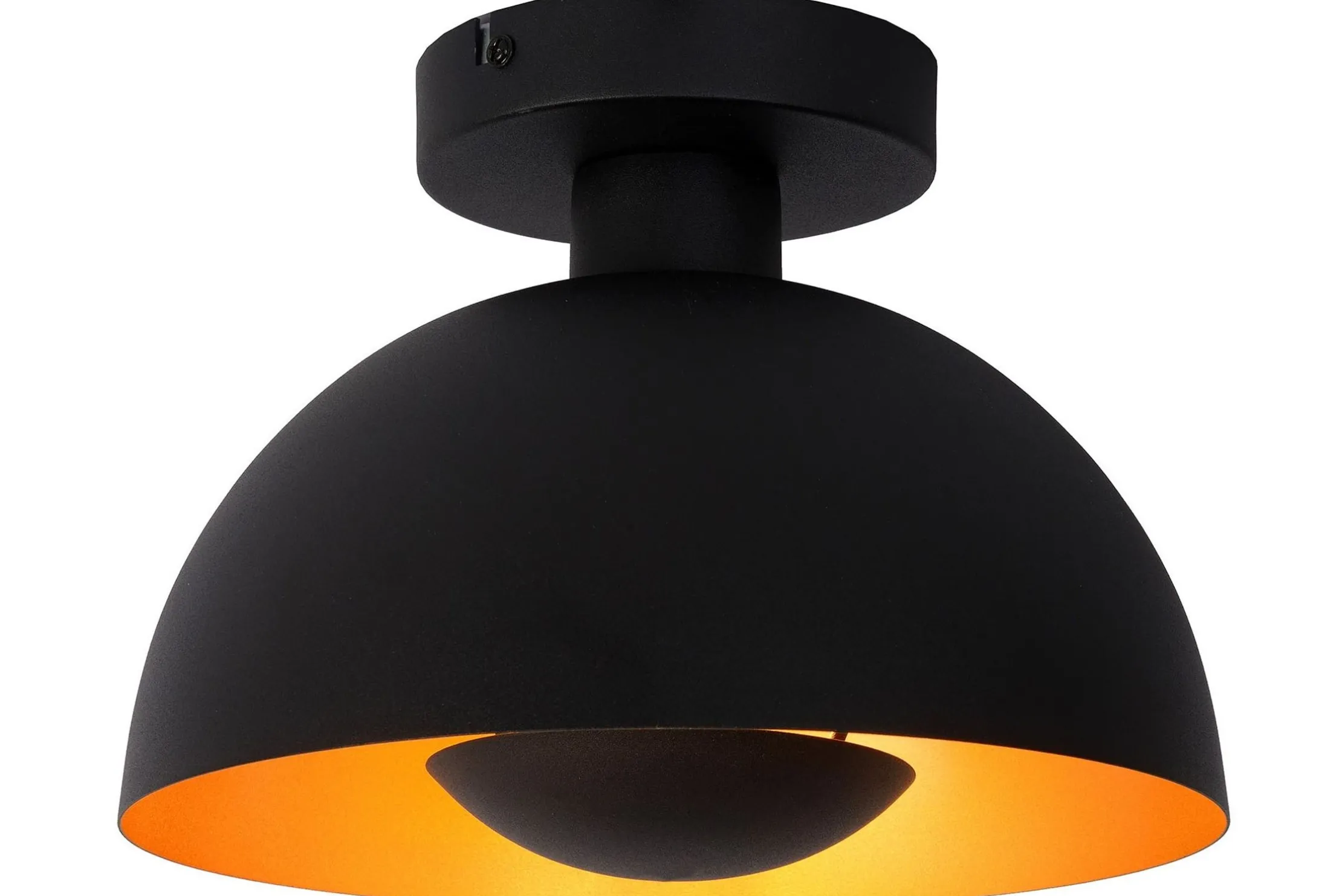 Plafondlamp - zwart Siemon