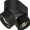 Plafondlamp 2674ZW Fez Black Mexlite
