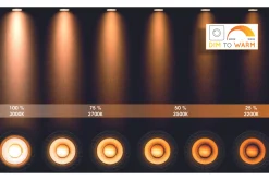 Plafondspot Zwart Xyrus