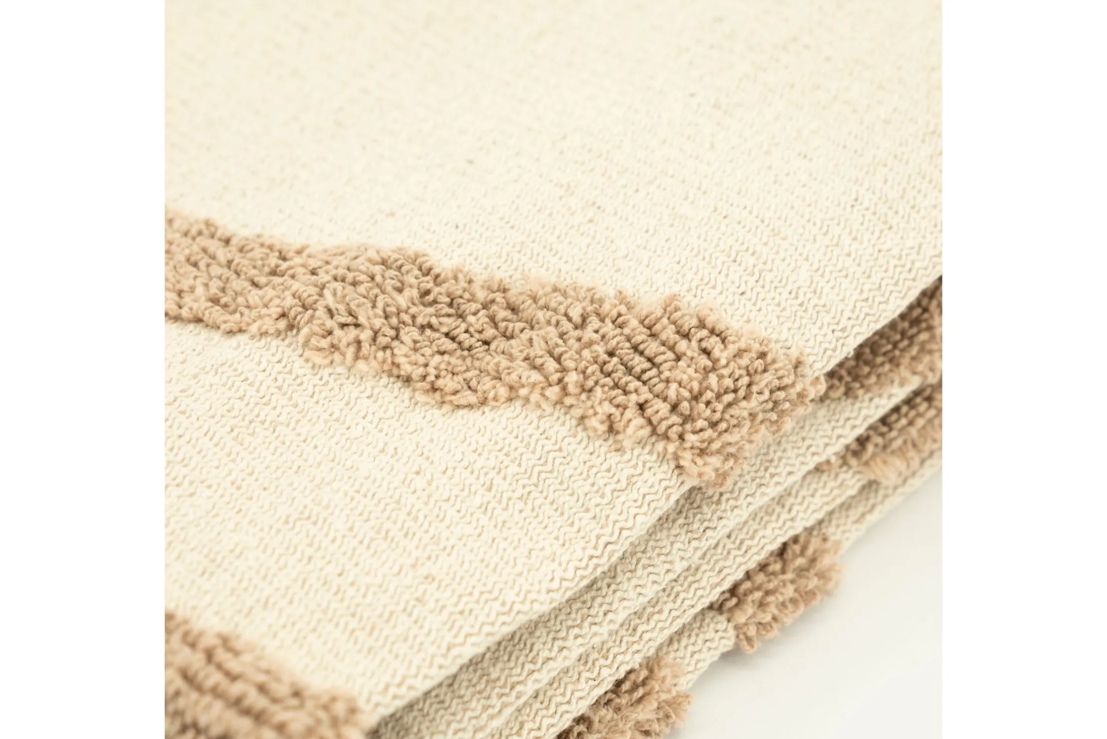 Plaid 250136 taupe Majani