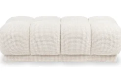 Poef 216057 Beige Blockweave Noah