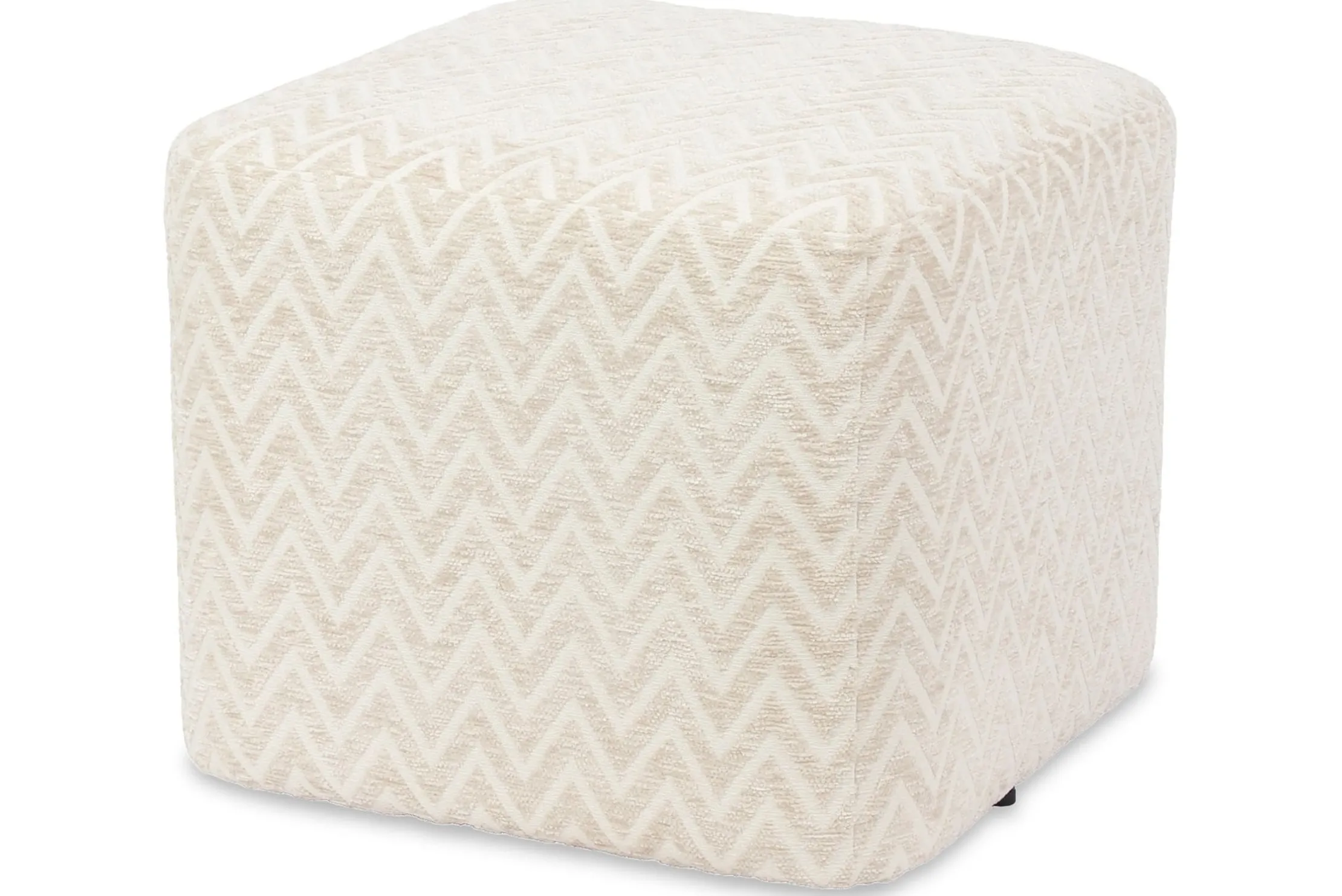 Poef 216375 Beige Chevron Ciela