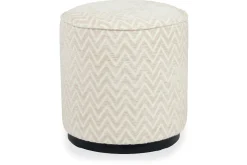 Poef 216061 Beige Chevron Lexie