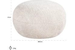 Poef 212214 Lovely Cream Jace