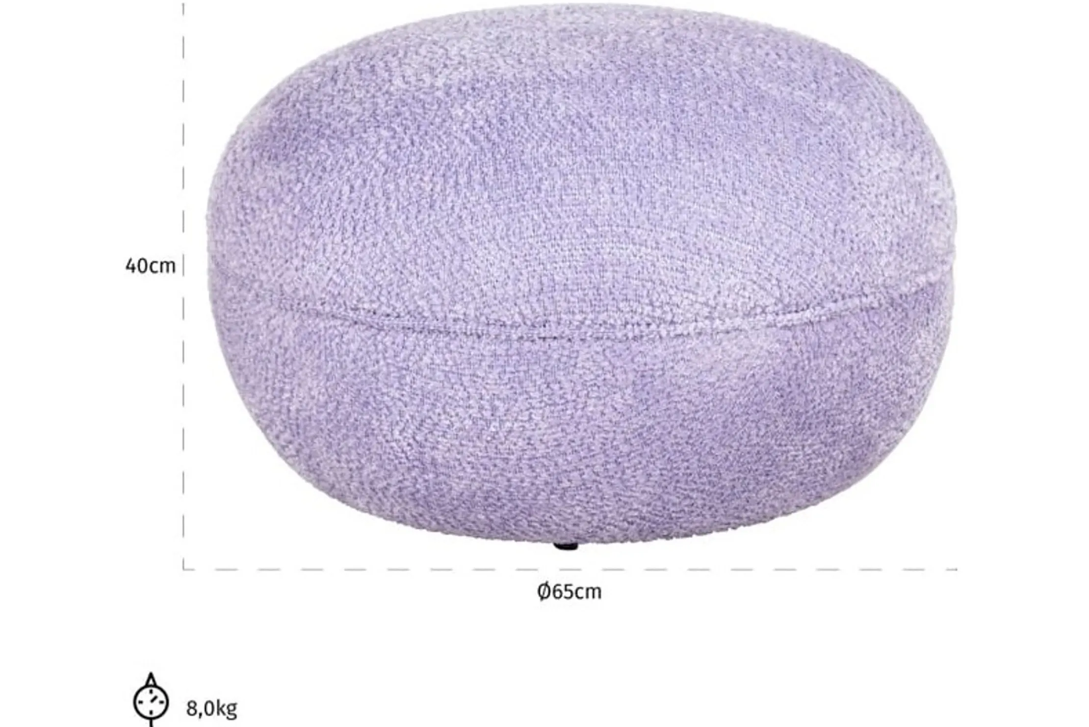 Poef 212217 Lovely Lavender Jace