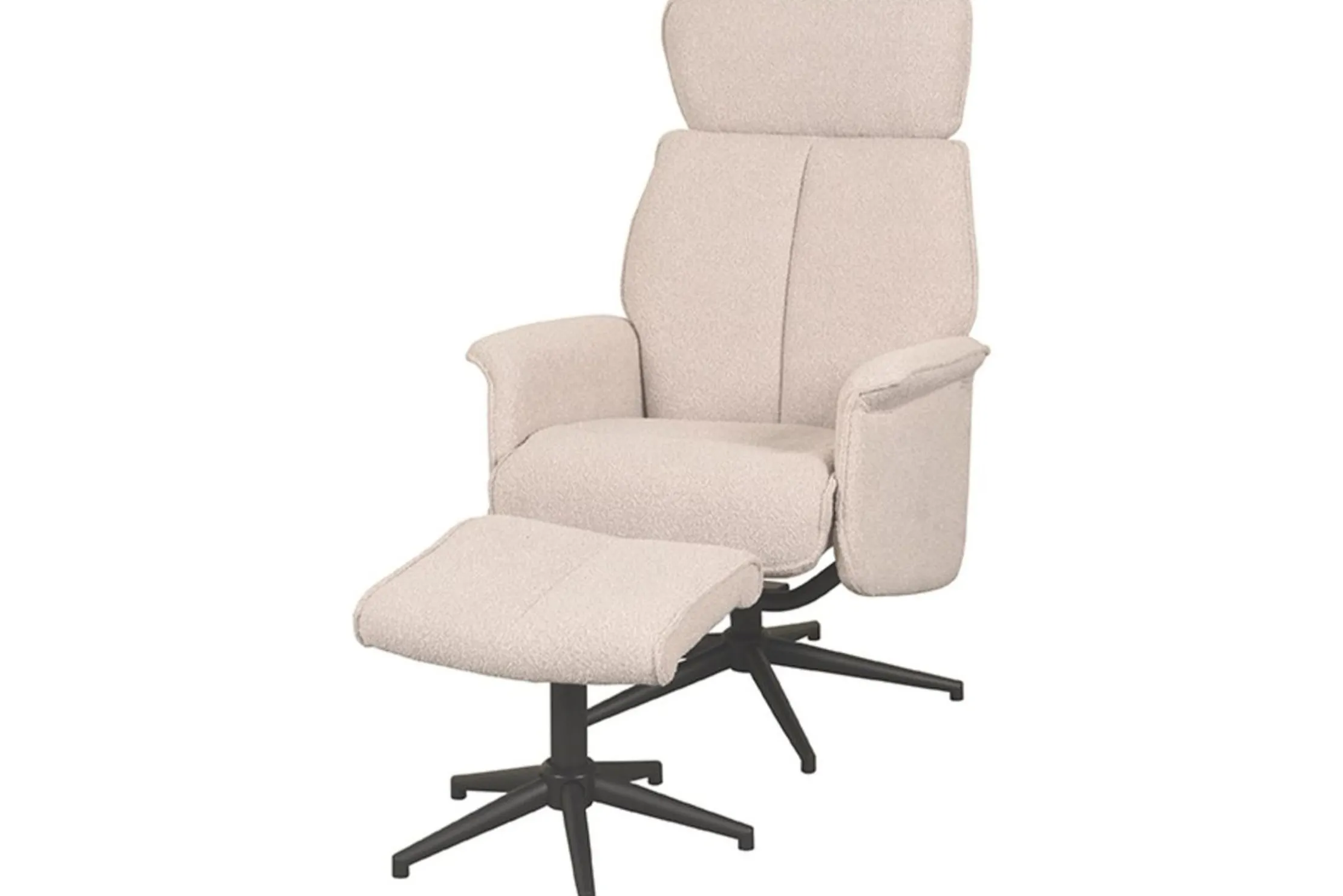 Relaxfauteuil met hocker Naturel Touch CH-73.019 Verdal