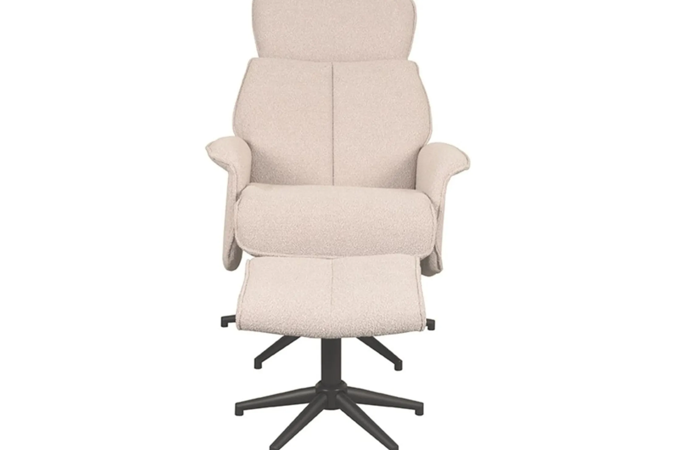 Relaxfauteuil met hocker Naturel Touch CH-73.019 Verdal