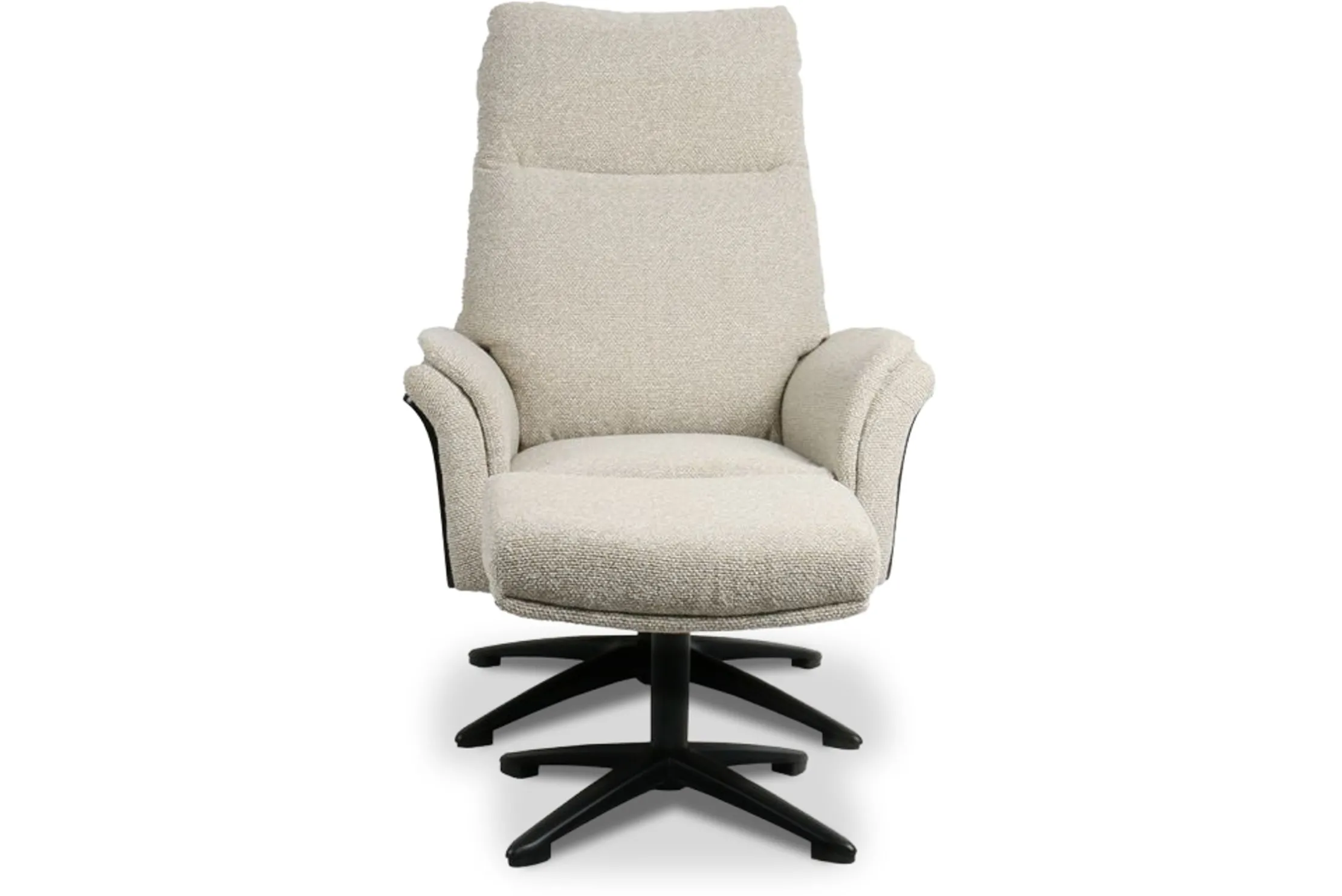 Relaxfauteuil met hocker Naturel DA-89.005 Zenza