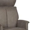 Relaxfauteuil Taupe Micro Suede CH-73.017 Verdal