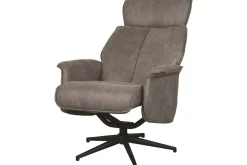 Relaxfauteuil Taupe Micro Suede CH-73.017 Verdal