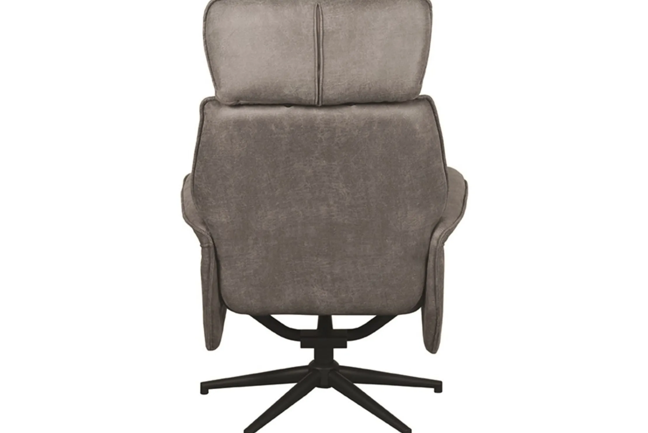 Relaxfauteuil Taupe Micro Suede CH-73.017 Verdal